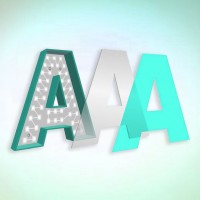 Объемные световые буквы